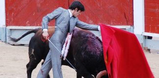 Talavante en Chinchón. (FOTO:Ana López/Burladero.com)